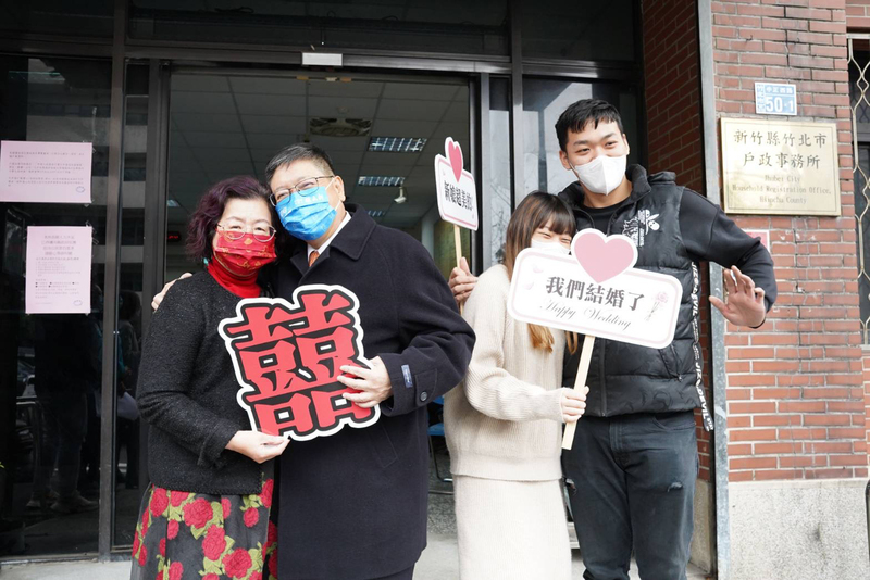 西洋情人節 竹縣市登記結婚件數明顯增加
