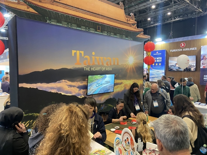 地中海旅展登場 駐以代表處設台灣館推展觀光