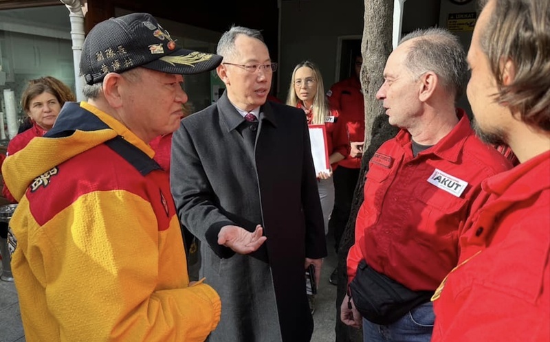 奔波前線協調救災 黃志揚讓土耳其看見台灣真情誼