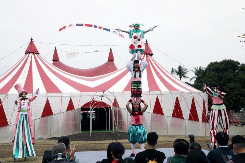 延續情人節告白路線熱 台南推馬戲藝術節等春旅亮點
