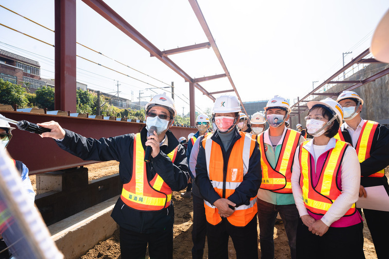 台鐵鳳鳴簡易站工程 蘇巧慧：進度超前已達6成