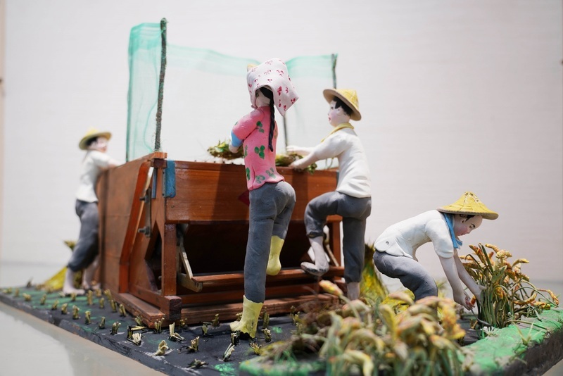 指尖上的魔術捏麵工藝展 捏麵家族展技藝