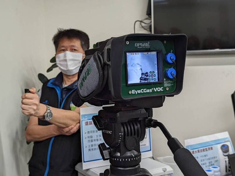 無色異味難查 環保署以紅外線氣顯儀加強執法