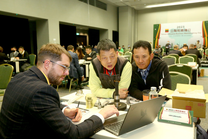 立陶宛業者訪台洽談合作 促成2588萬美元商機