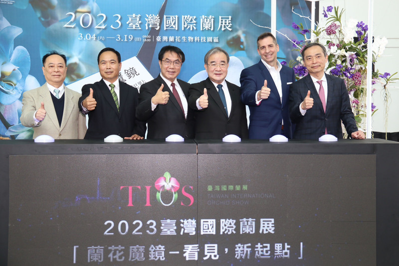 台灣國際蘭展3/4登場 打造12米高蘭花龍迎賓