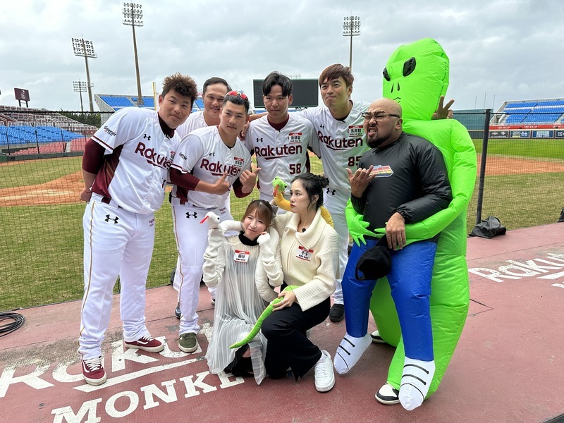 台日大胃王合體 千千聯手萌梓對決5名樂天棒球員