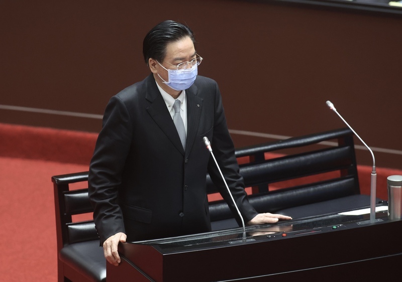 立委質詢關注台美國安會談 吳釗燮：溝通無礙