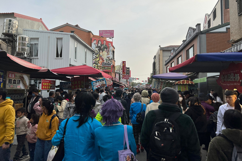 228連假第2天 台南各郊區景點也湧爆人潮