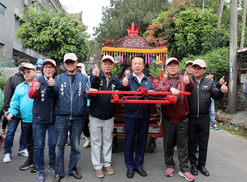 嘉縣重要民俗類文化資產 白杞寮祈福遶境登場