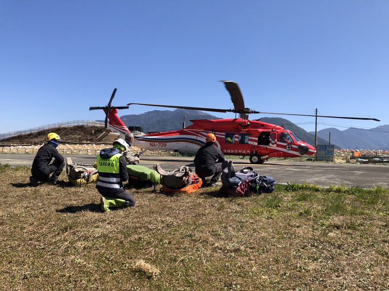 中市登山客迷途失聯 出動直升機救援