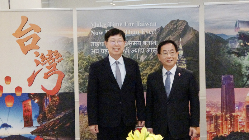 加快布局 劉揚偉訪印度拜會總理莫迪