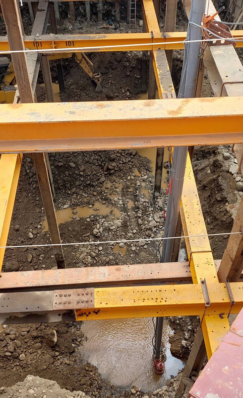 竹北豆子埔溪水混濁 環保局研判工地泥水污染