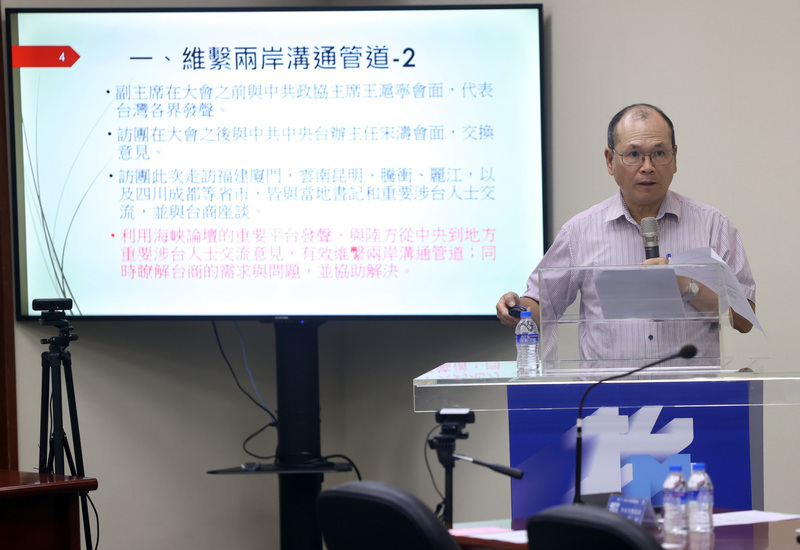 釋迦輸中解禁 夏立言：證明國民黨可有效與陸溝通