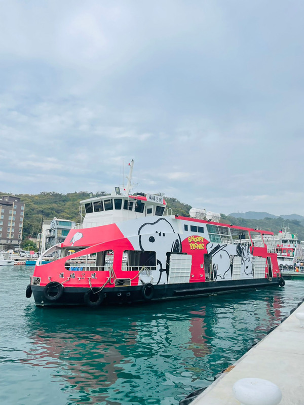 高雄渡輪史努比FUN暑假 限定航班延至9月底