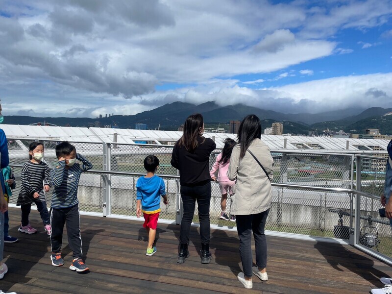 科教館頂樓花園秘境開放 一覽360度城市風貌