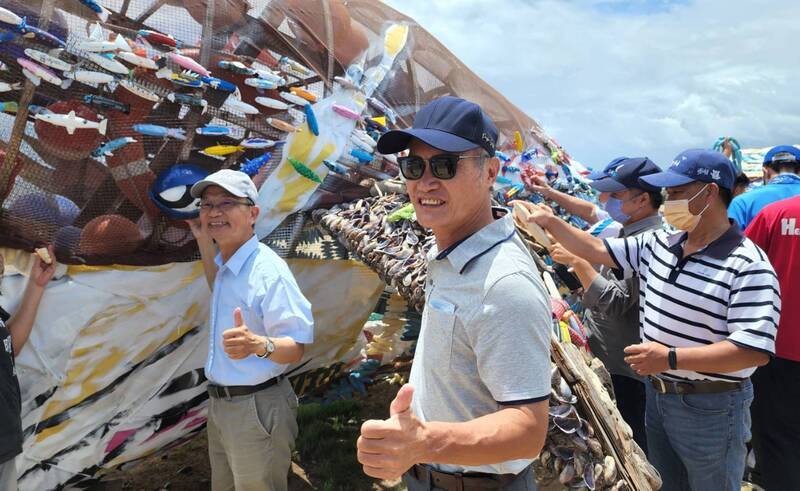 關注海洋保護 澎湖海廢地景藝術節登場