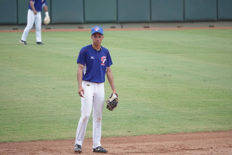 陽念祖U18對抗賽1安2盜壘 中職選秀挑戰前2輪