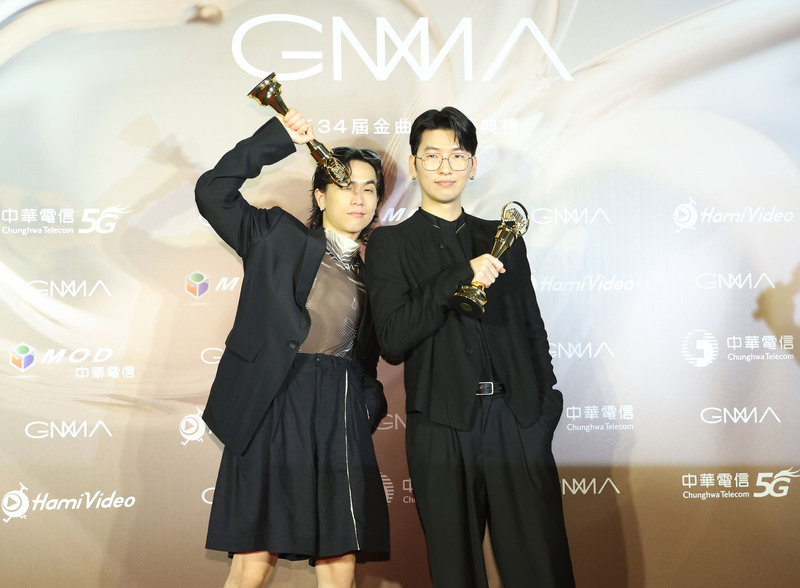 金曲34最佳單曲製作人獎 嘟嘟、周已敦獲獎