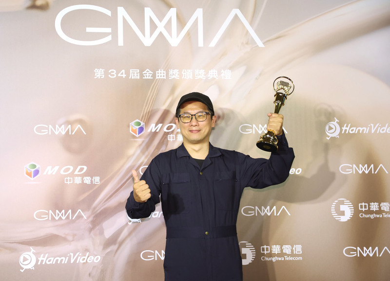 金曲34最佳專輯製作人獎 柯智豪獲獎