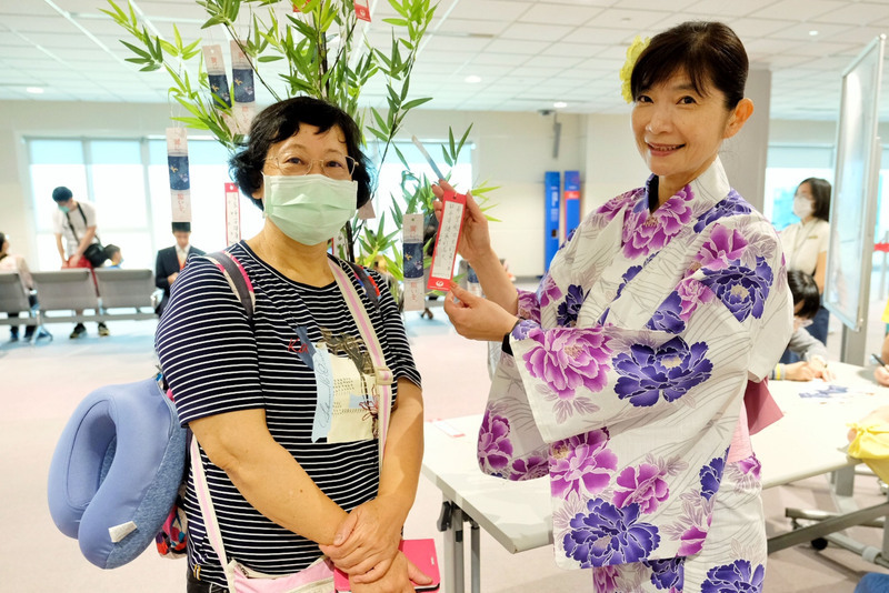 日航在桃機辦七夕祭祈福 盼串起疫情後台日情誼