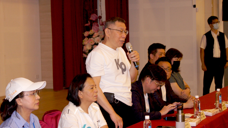 赴彰化縣議會座談 柯文哲：垃圾問題應全盤檢討