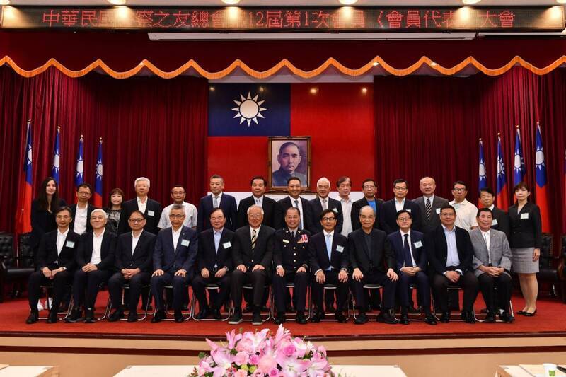 蔡明忠接警察之友總會理事長 警署長感謝接棒相挺