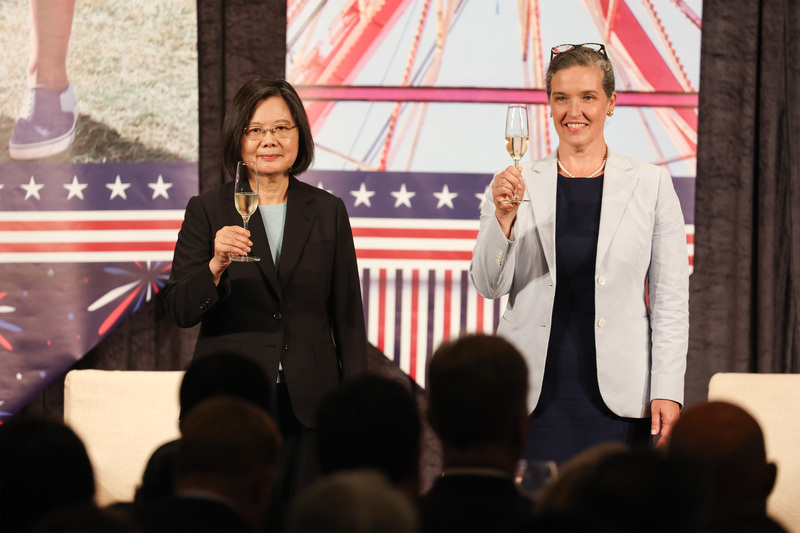 蔡總統：不論誰當下任總統 台美夥伴關係都應持續