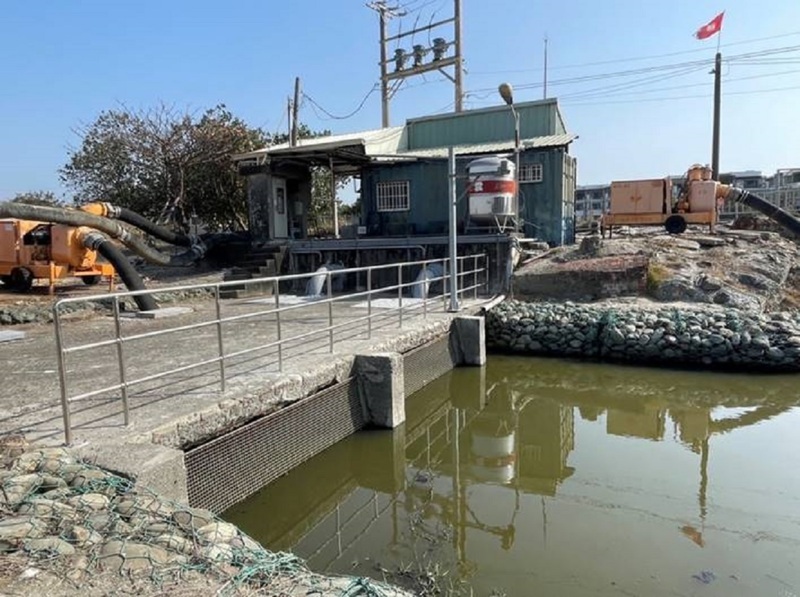 高市府更新抽水機組 提升茄萣及湖內防洪效能