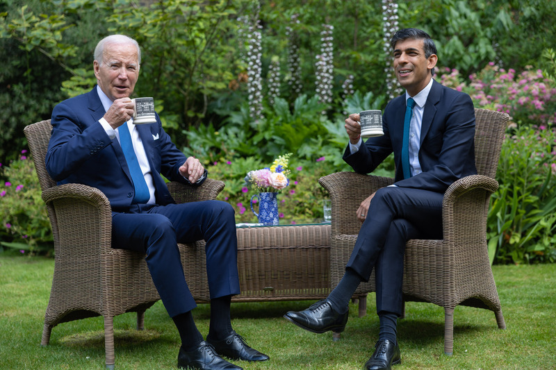 推進大西洋宣言 英美擬10月首度舉行高階會談