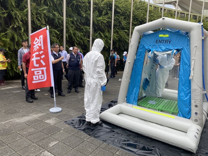 強化大規模災害應變 北市府演練開設廣域救災點