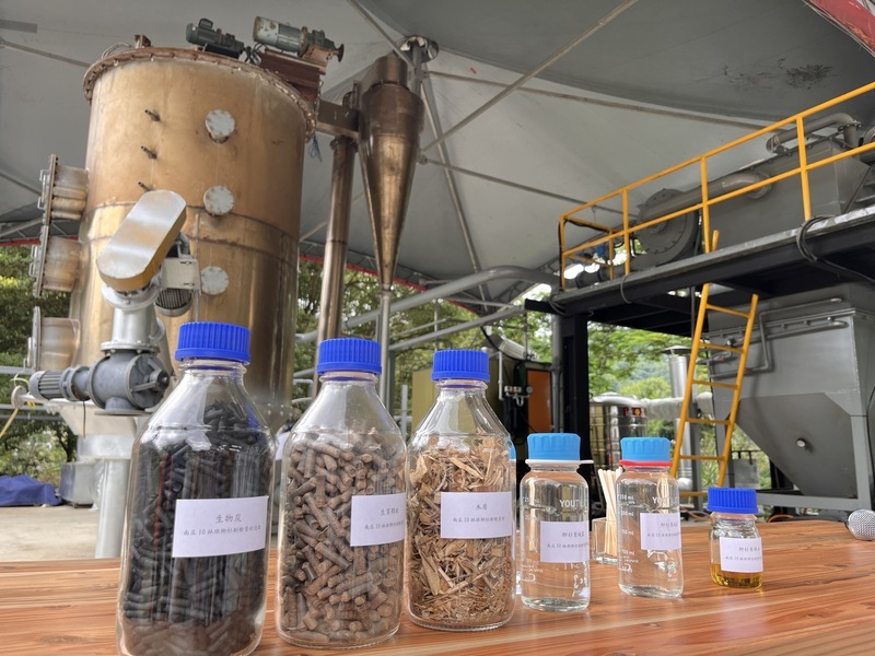 山林共管廢柴變綠金 首座資材循環系統南庄亮相