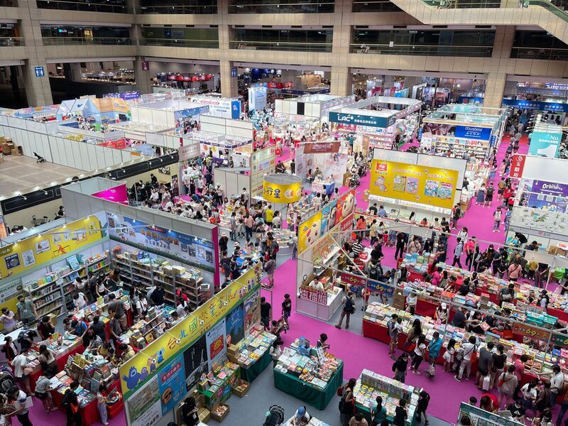 台北國際童書展疫後買氣回籠 參觀逾10萬人次