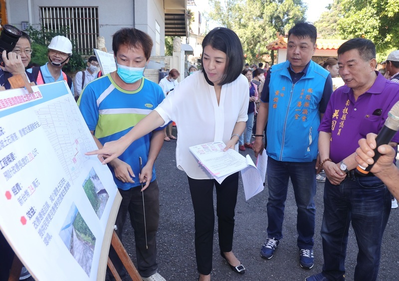 改善埔里多處道路整治野溪 南投縣府投入千萬元