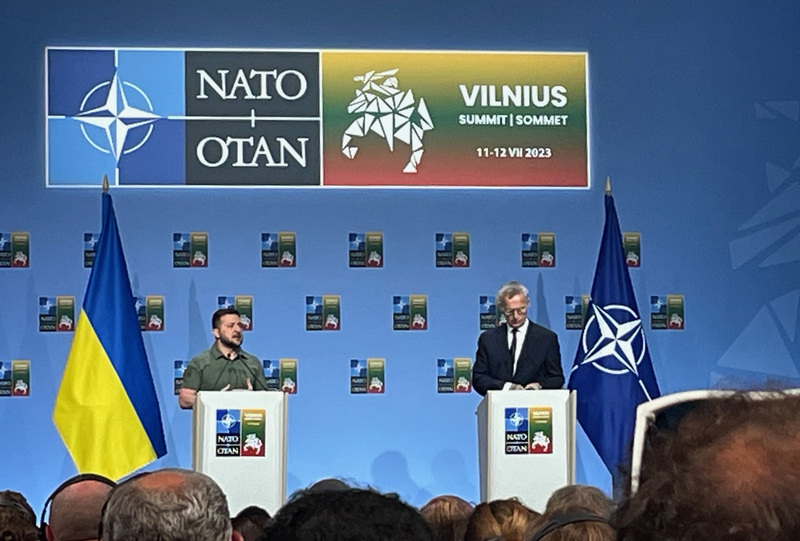 澤倫斯基：對烏克蘭最好的安全保障是加入北約