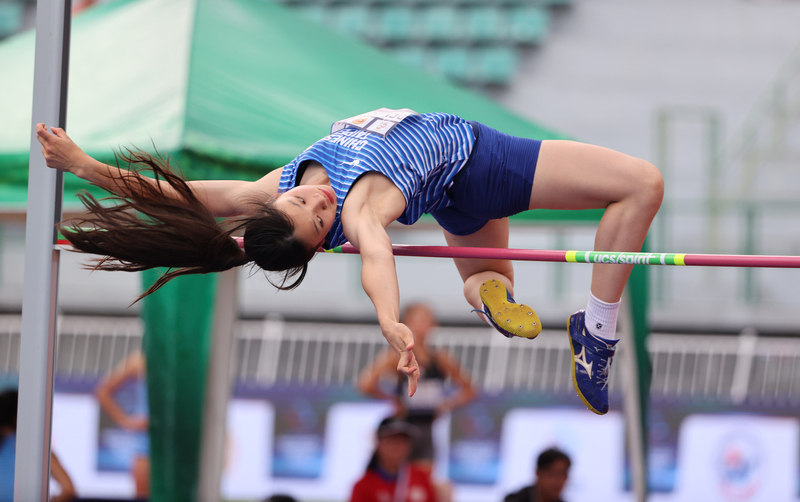 田徑亞錦賽最年輕 15歲林沛萱初登場教練滿意