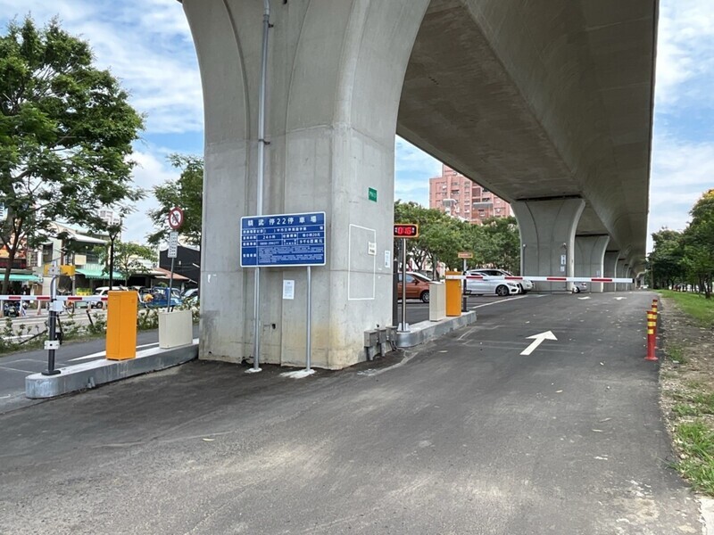 台中鐵路高架橋下6停車場啟用 滿足停車需求