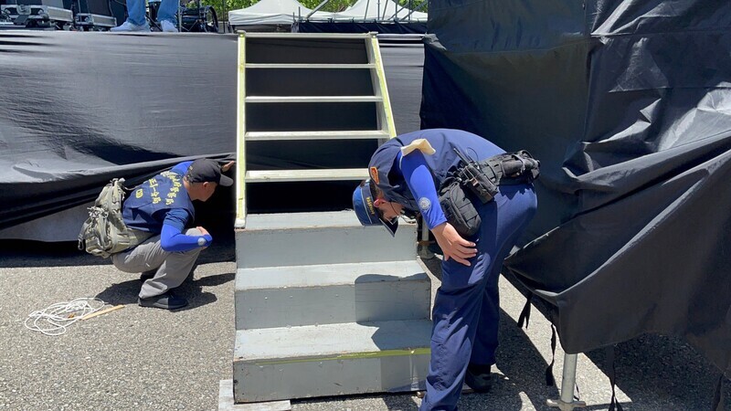 716凱道集會前網友揚言放炸彈 北市警加強場檢