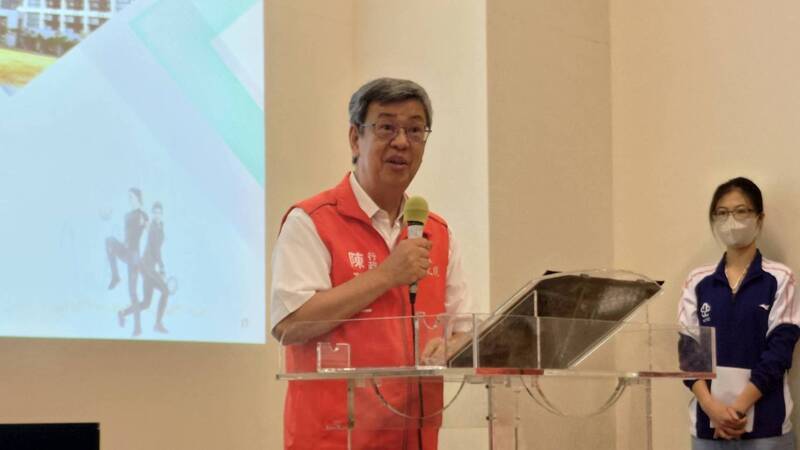 視察國訓中心 陳建仁祝福選手超越自己贏得佳績