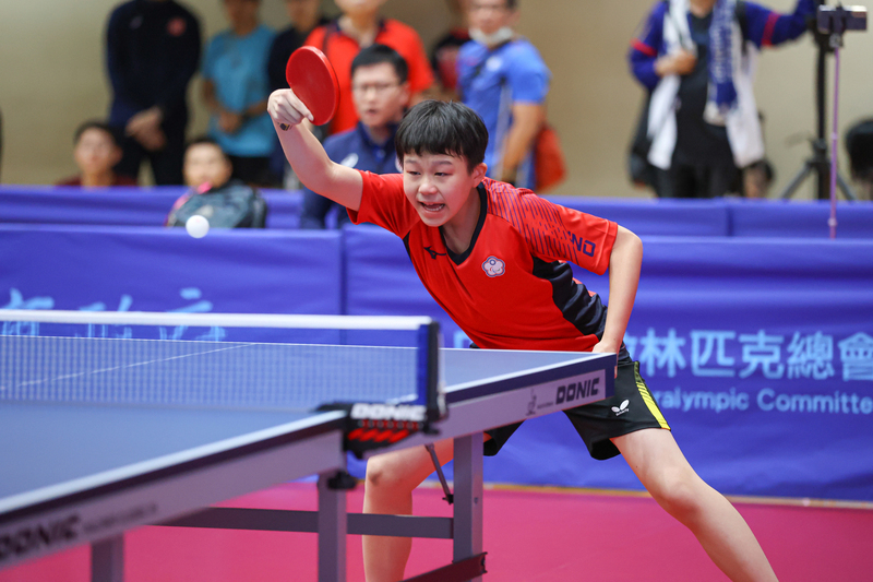 新北市國際帕拉桌球賽 黎懿亞摘銅創生涯最佳