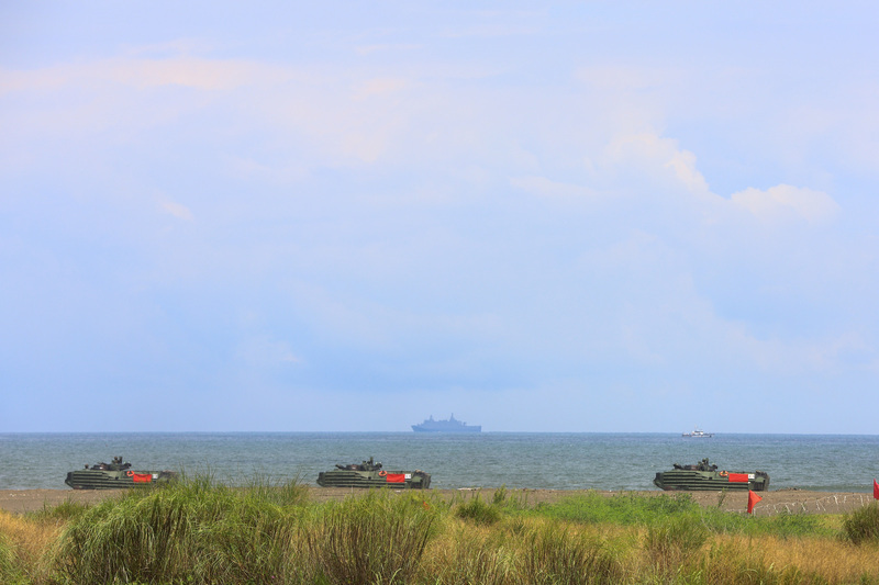 八里反登陸操演戍守政經中樞 空中兵力參與預演