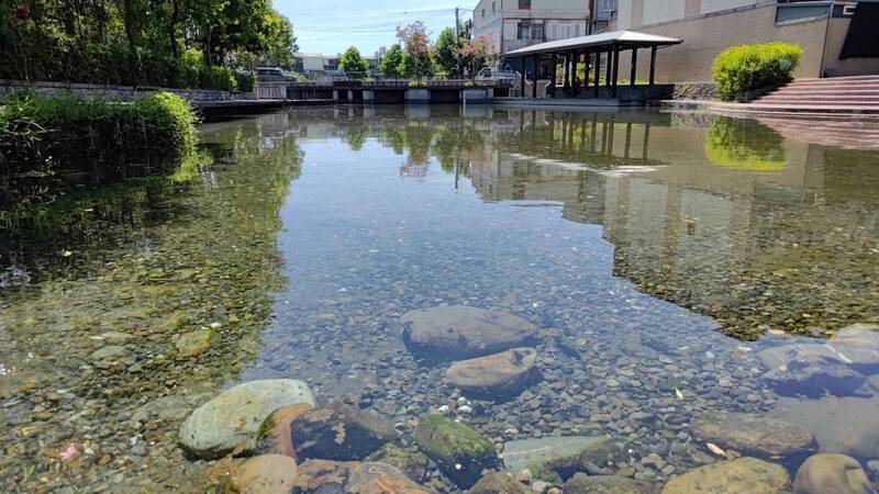 一度遭廚餘污染 宜蘭冬山松樹門湧泉區水質回復