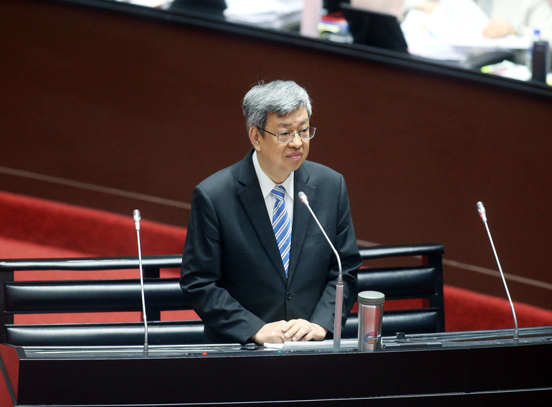 陳建仁：國際貿易情勢轉變 兩岸服貿無討論必要