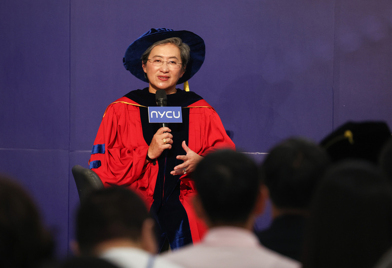 蘇姿丰演講中文開場 勉工程師商業思維「從做中學」