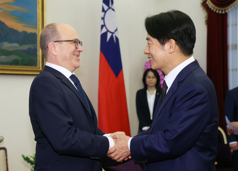 賴清德：持續強化台法經貿 盼法國關注印太和平穩定