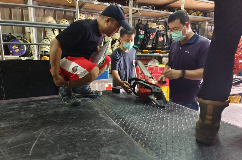 颱風來襲 紅十字會整裝備災籲民眾勿上山下海