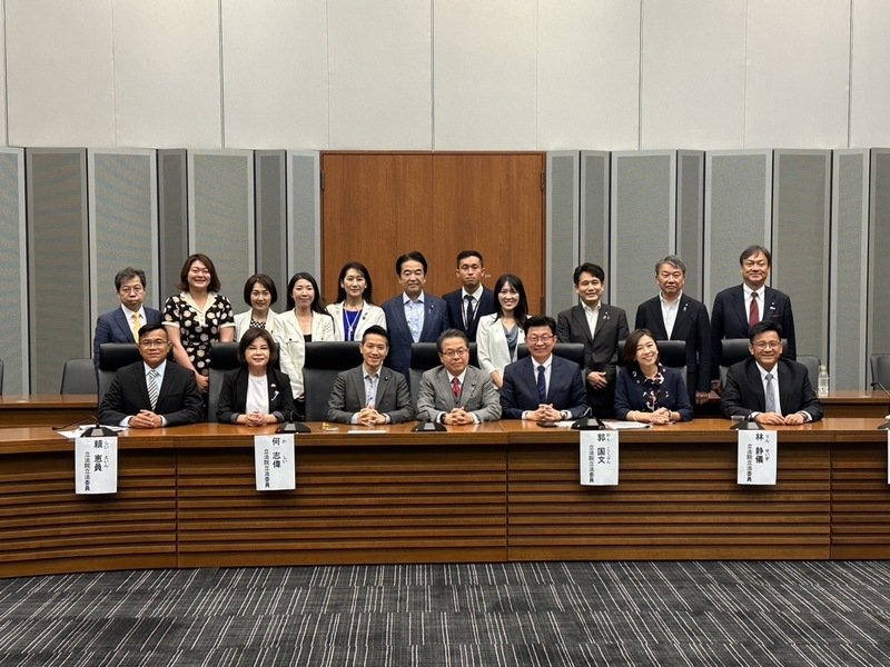 綠委訪日拜會 世耕弘成：日本歡迎台灣加入CPTPP