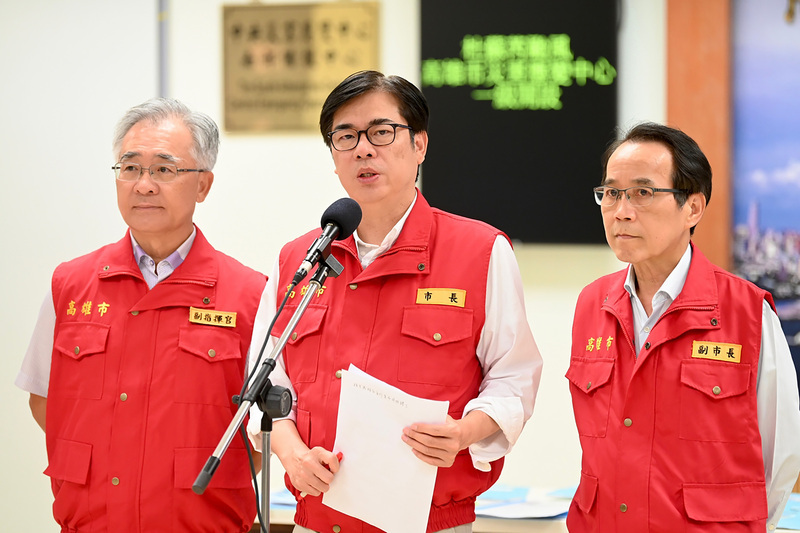 颱風杜蘇芮侵襲 高雄撤離3179人、災損通報4件