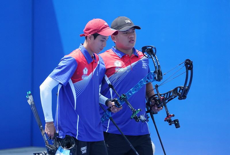 世大運射箭複合弓混雙 台灣擊退中國再添1銅