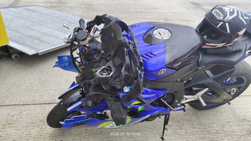 麗寶賽車場重機車聚事故 男子過彎自撞身亡