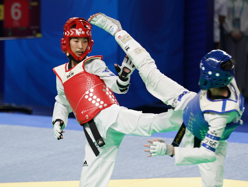 世大運跆拳道決賽想太多 黃映瑄與金牌擦身而過